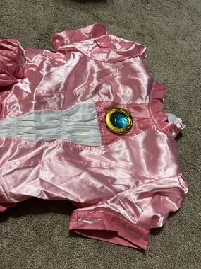 Pink Princess Peach Cosplay Dress